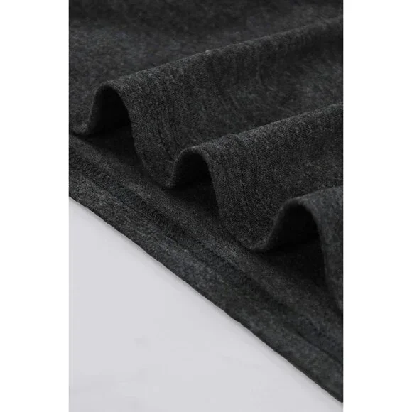 Elevate Your Style: Women's 2 Piece Casual Tracksuit in Dark Grey - Size Large - Picture 7 of 7